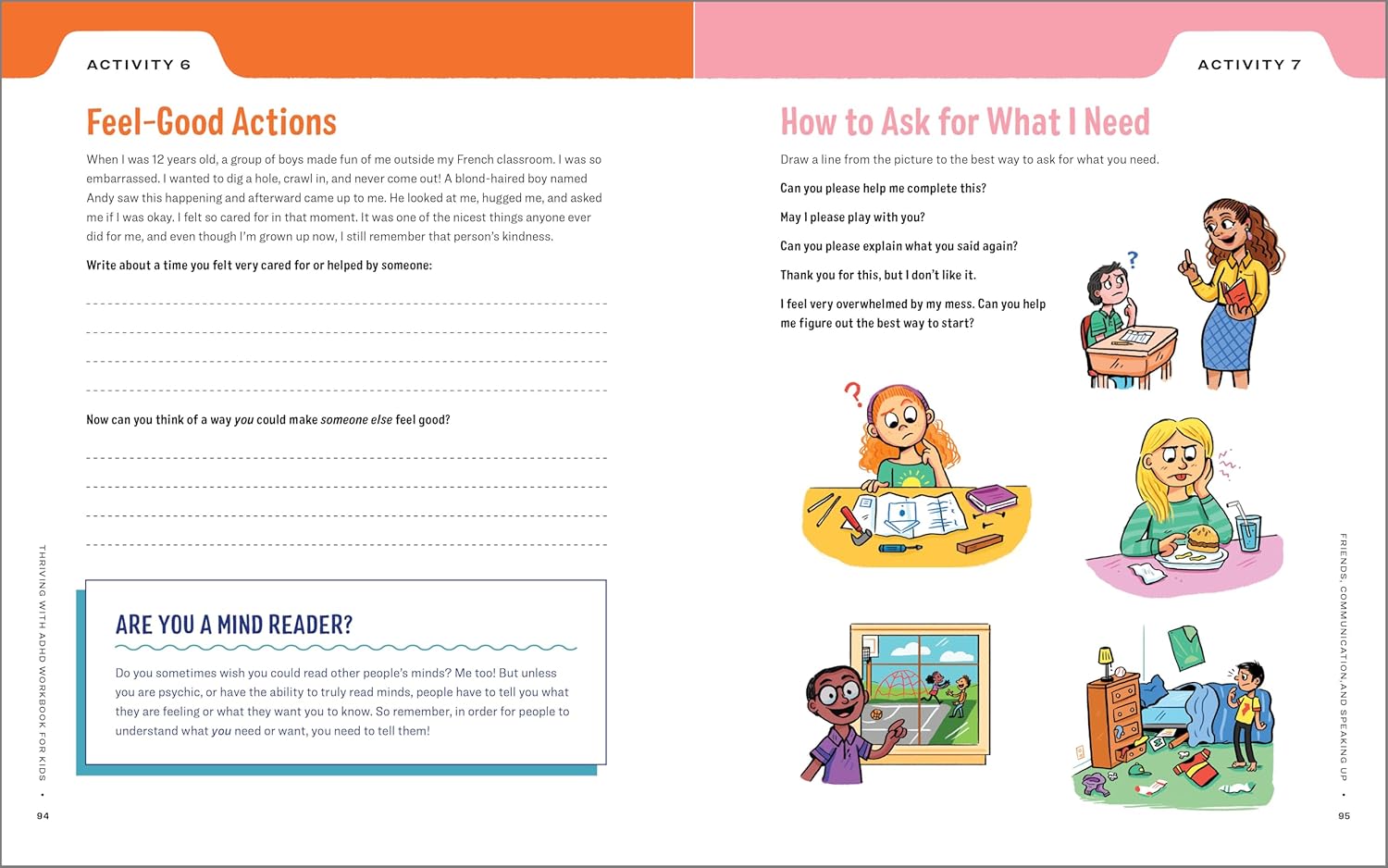 Thriving with ADHD Workbook for Kids: 60 Fun Activities to Help Children Self-Regulate, Focus, and Succeed - Image 3
